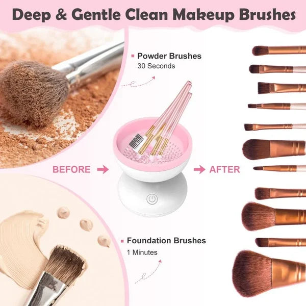 🔥2023 BEST SELLER🔥Electric Makeup Brush Cleaner Machine-BUY TWO FREE SHIPPING