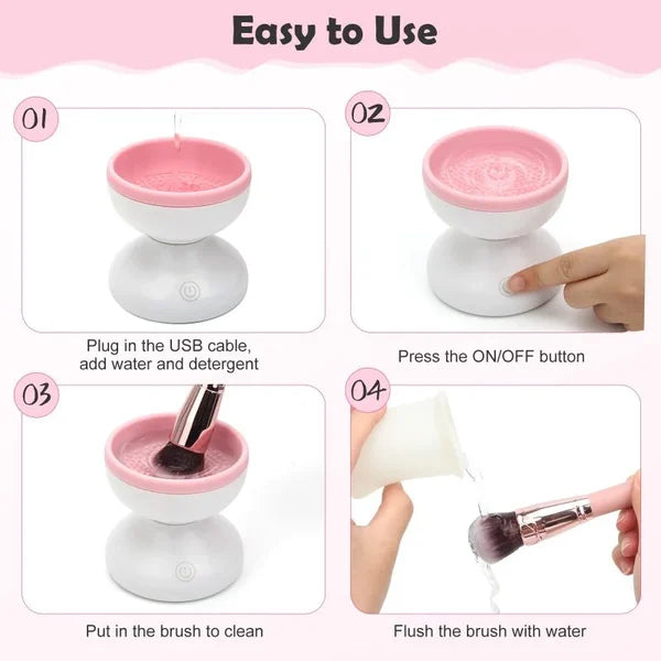 🔥2023 BEST SELLER🔥Electric Makeup Brush Cleaner Machine-BUY TWO FREE SHIPPING